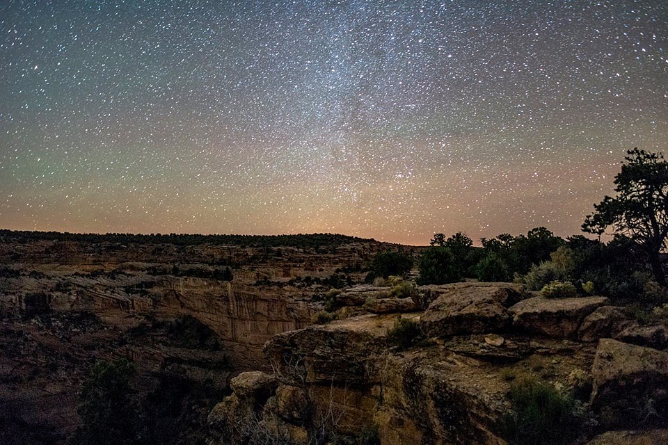 Starry Evening at Canyon de Chelly