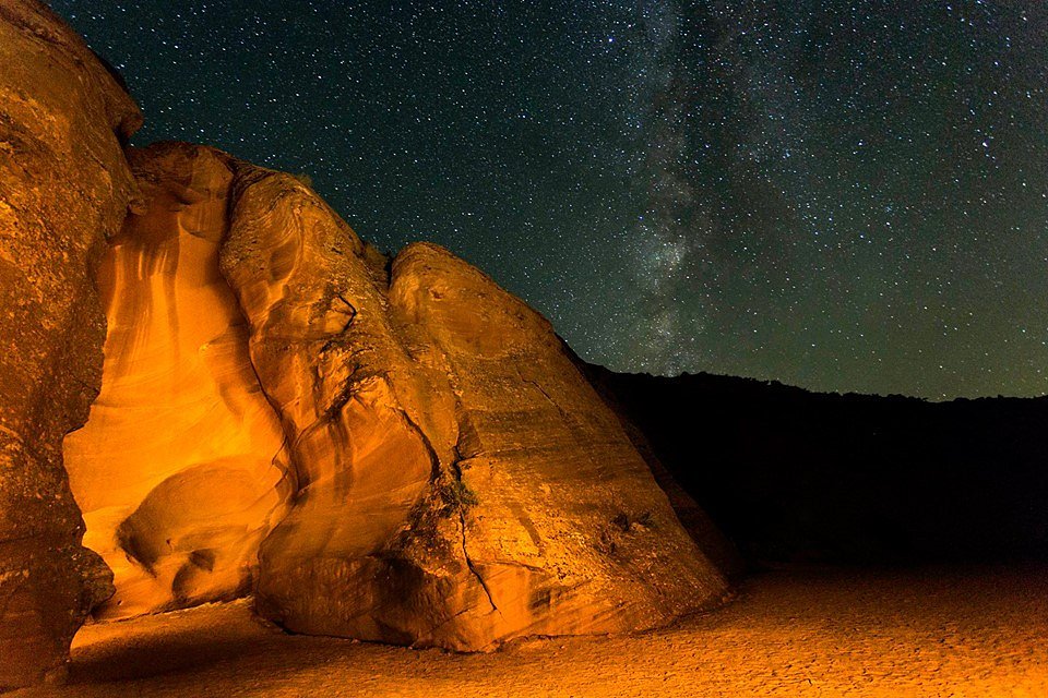 Antelope Canyon at Night